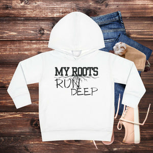 'Roots Run Deep' Toddler Hoodie - MKCM Modern Designs