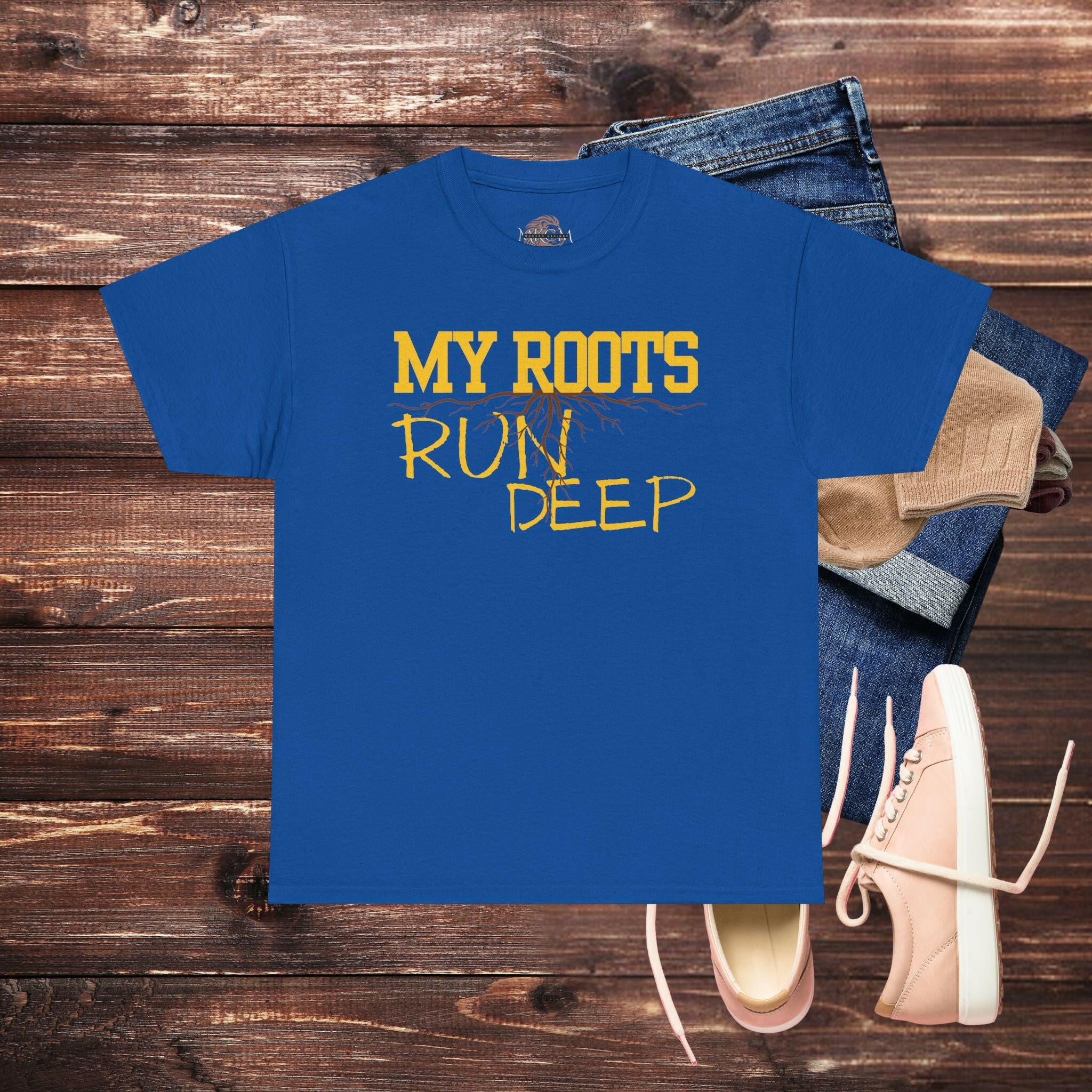 ‘Roots Run Deep' Women's Tee - MKCM Modern Designs