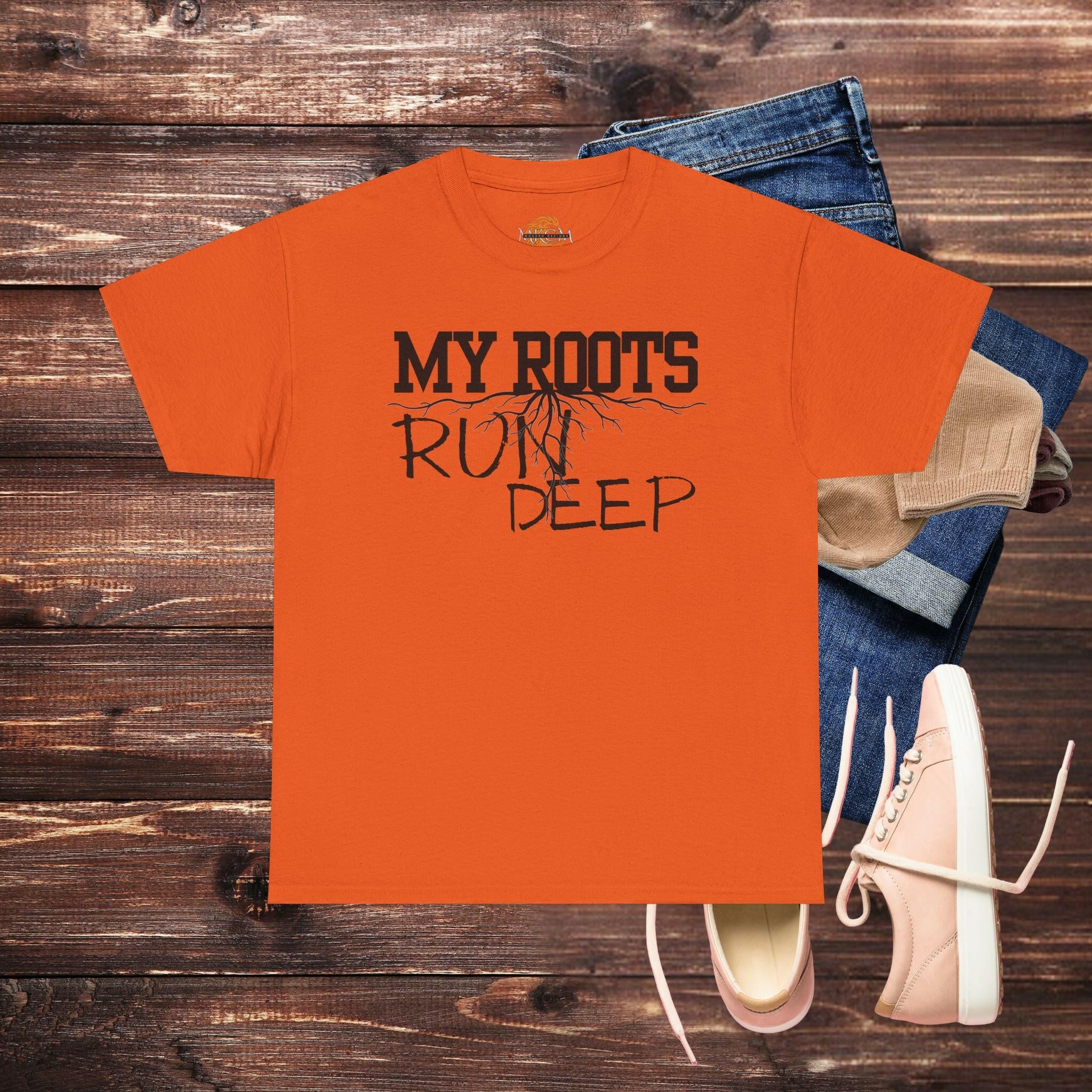 ‘Roots Run Deep' Women's Tee - MKCM Modern Designs