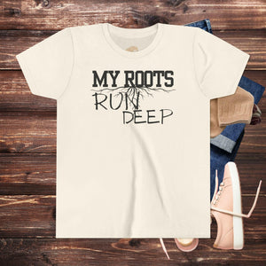 'Roots Run Deep' Youth Shirt - MKCM Modern Designs