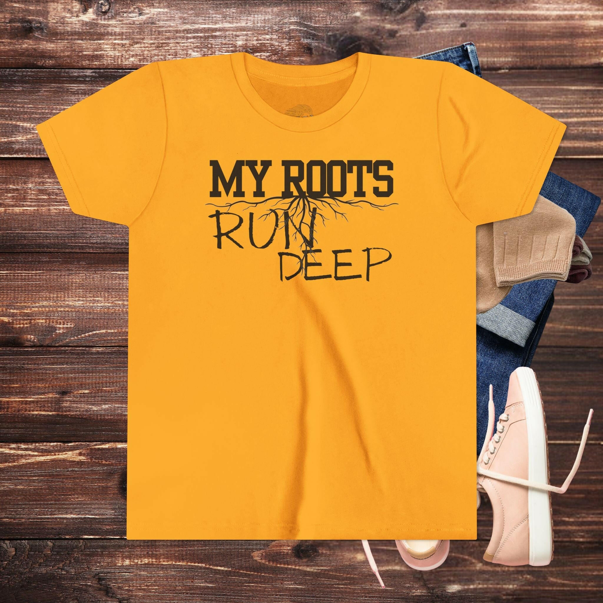 'Roots Run Deep' Youth Shirt - MKCM Modern Designs