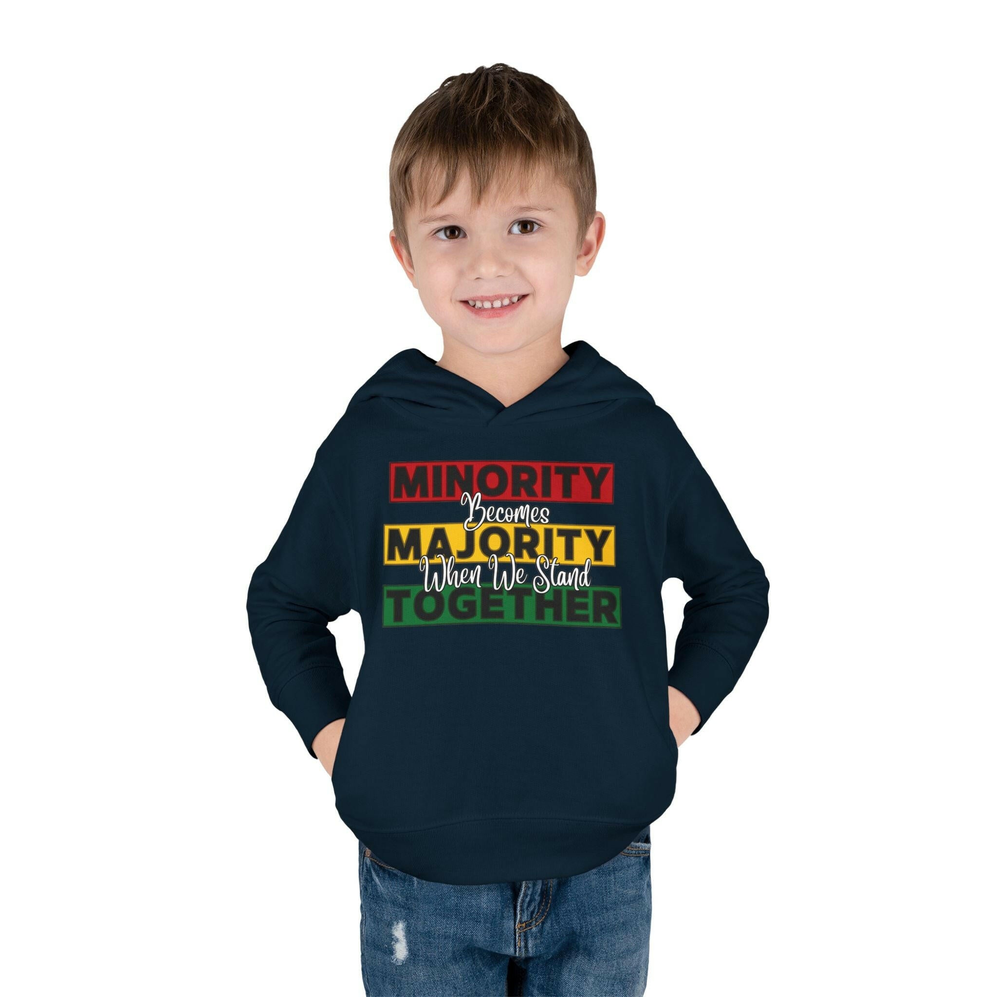 'Stand Together' Toddler Hoodie - MKCM Modern Designs