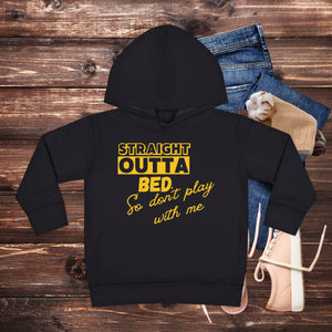 'Straight Outta Bed' Toddler Hoodie - MKCM Modern Designs