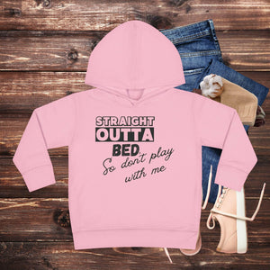 'Straight Outta Bed' Toddler Hoodie - MKCM Modern Designs