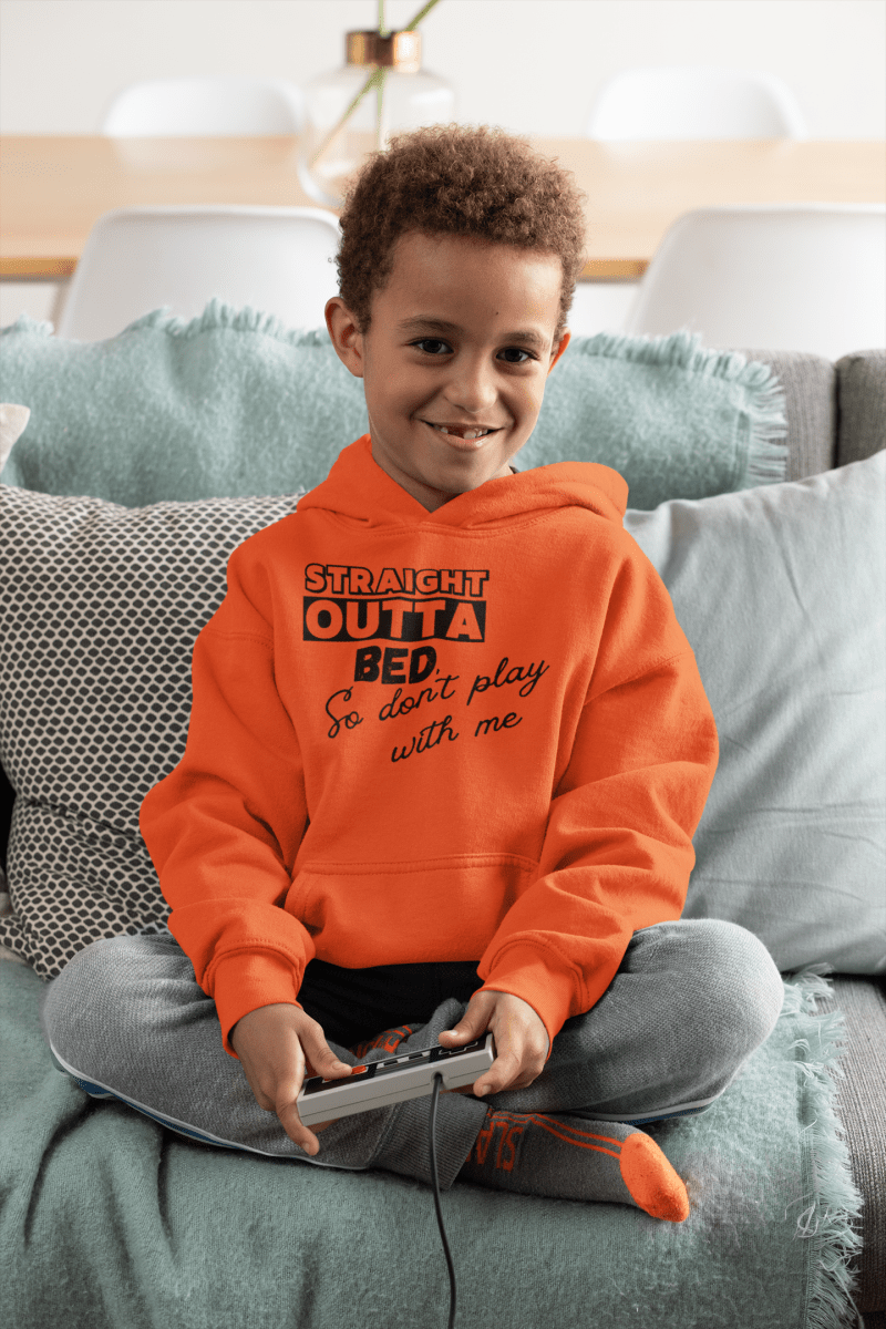 'Straight Outta Bed' Toddler Hoodie - MKCM Modern Designs