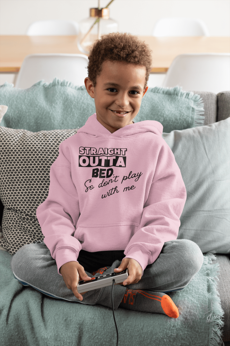 'Straight Outta Bed' Toddler Hoodie - MKCM Modern Designs