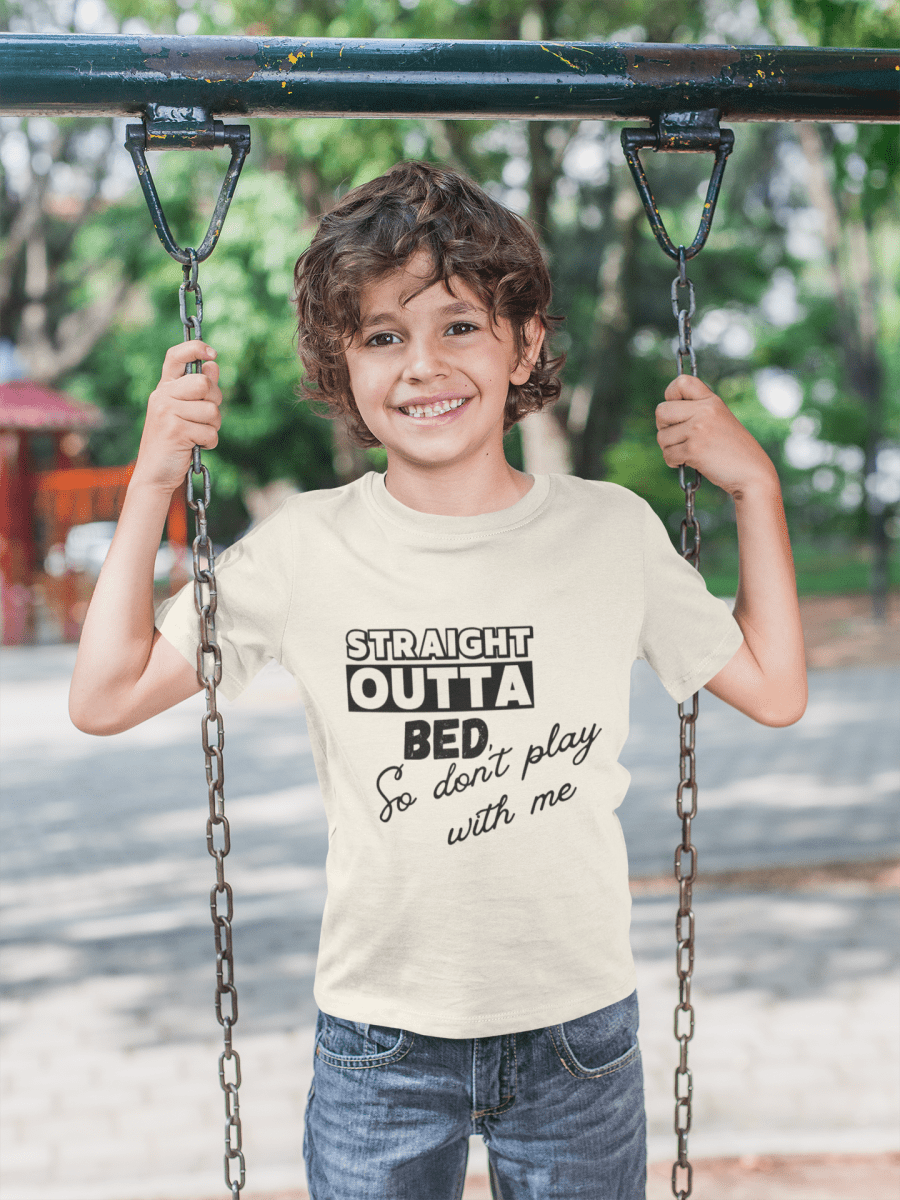 'Straight Outta Bed’ Toddler Tee - MKCM Modern Designs