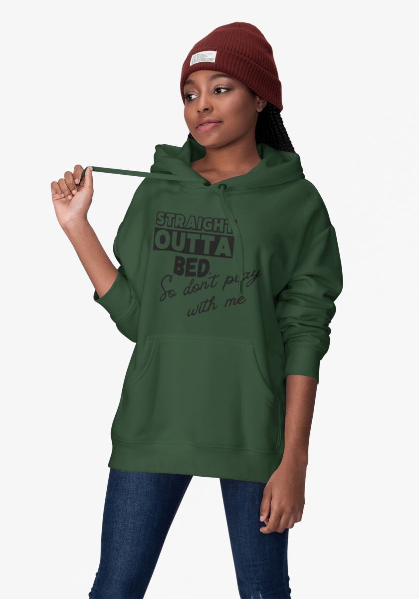 'Straight Outta Bed’ Youth Hoodie - MKCM Modern Designs