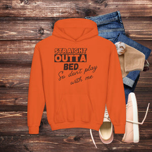 'Straight Outta Bed’ Youth Hoodie - MKCM Modern Designs