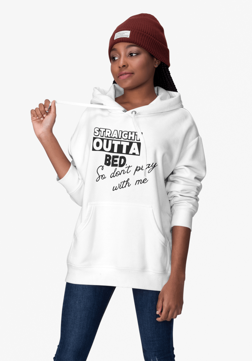 'Straight Outta Bed’ Youth Hoodie - MKCM Modern Designs