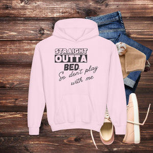 'Straight Outta Bed’ Youth Hoodie - MKCM Modern Designs