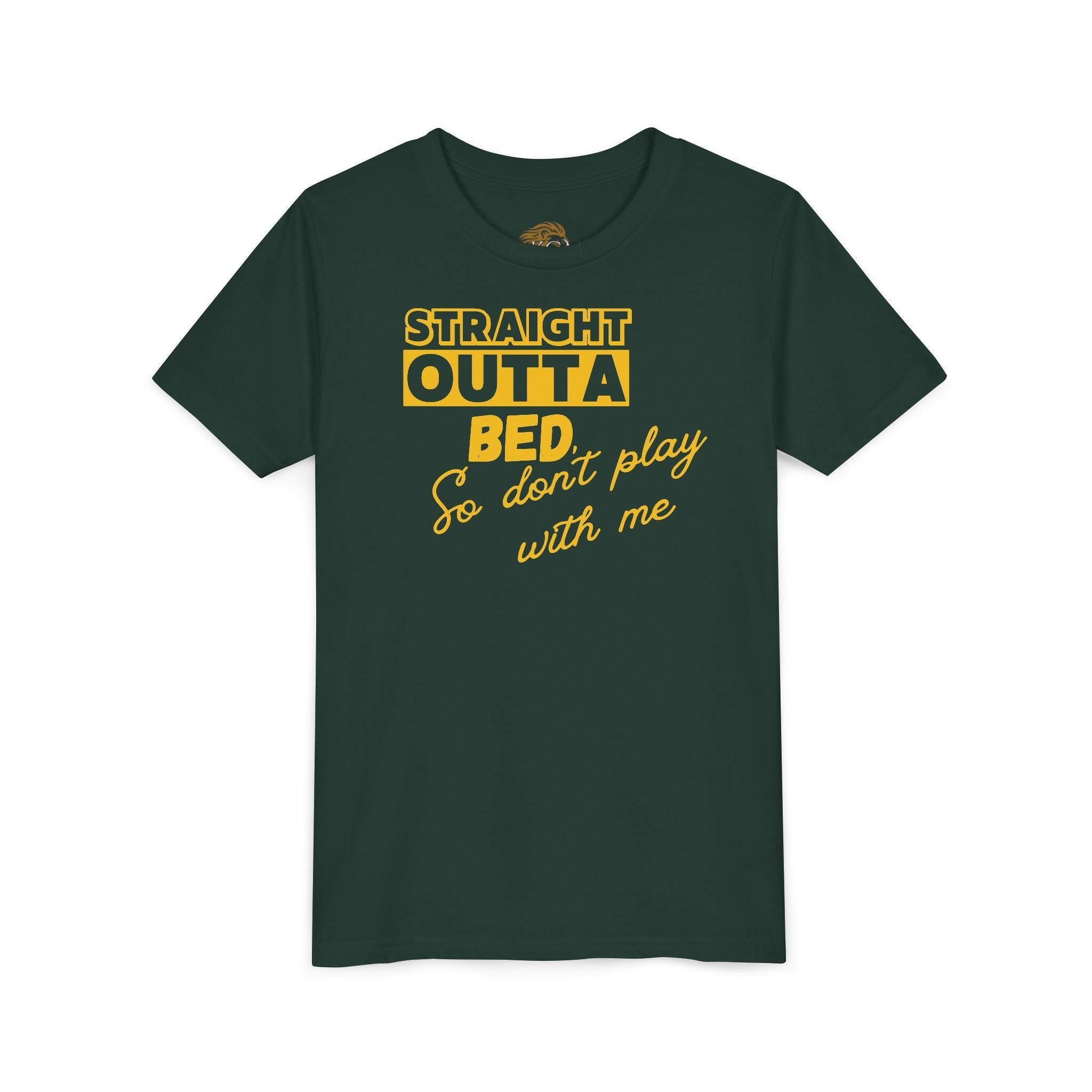 'Straight Outta Bed’ Youth Shirt - MKCM Modern Designs