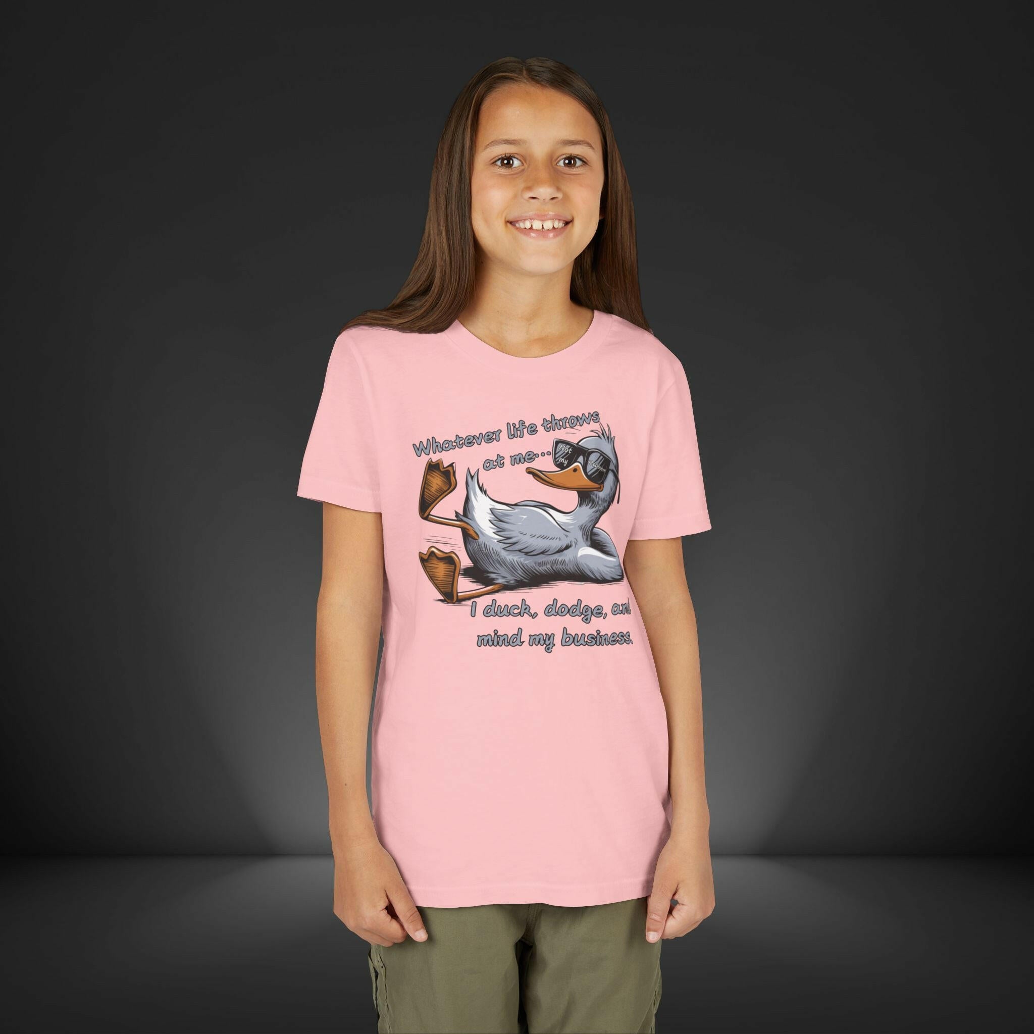 'Too Cool to Quack' Youth Shirt - MKCM Modern Designs