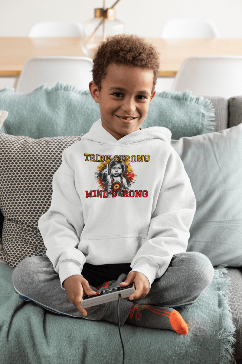 'Tribe Strong' Toddler Hoodie - MKCM Modern Designs