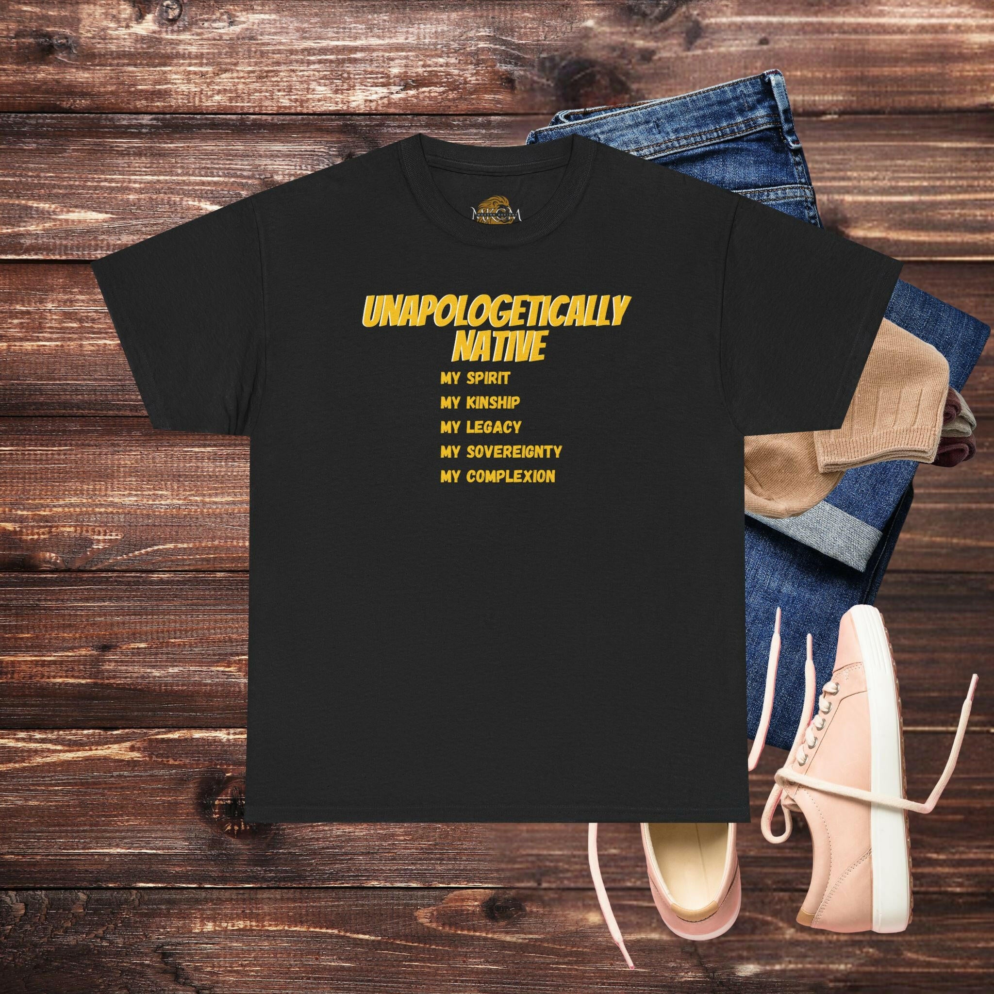 ‘Unapologetically Native' Women's Tee - MKCM Modern Designs