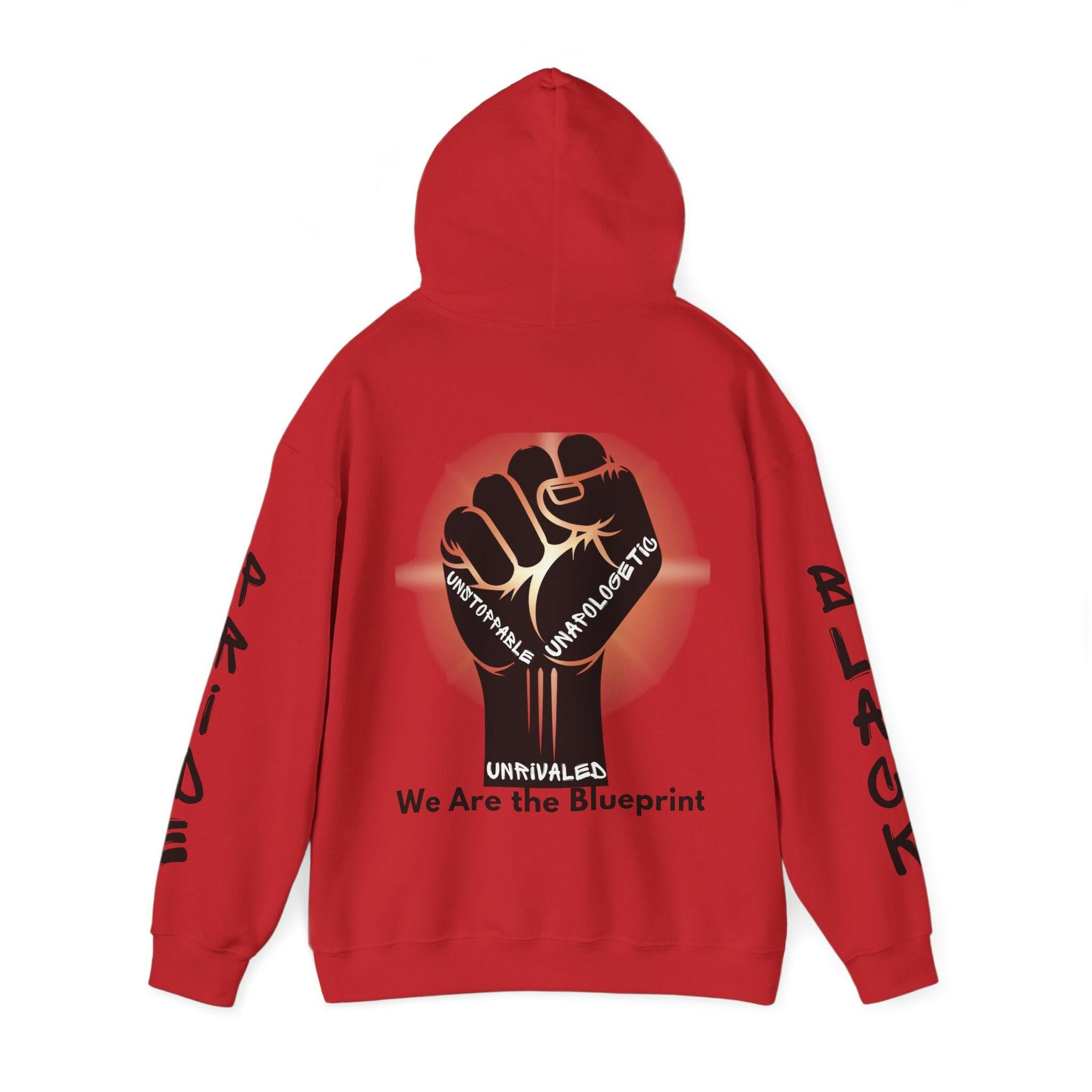 'We Are the Blueprint' Men's Hoodie - MKCM Modern Designs