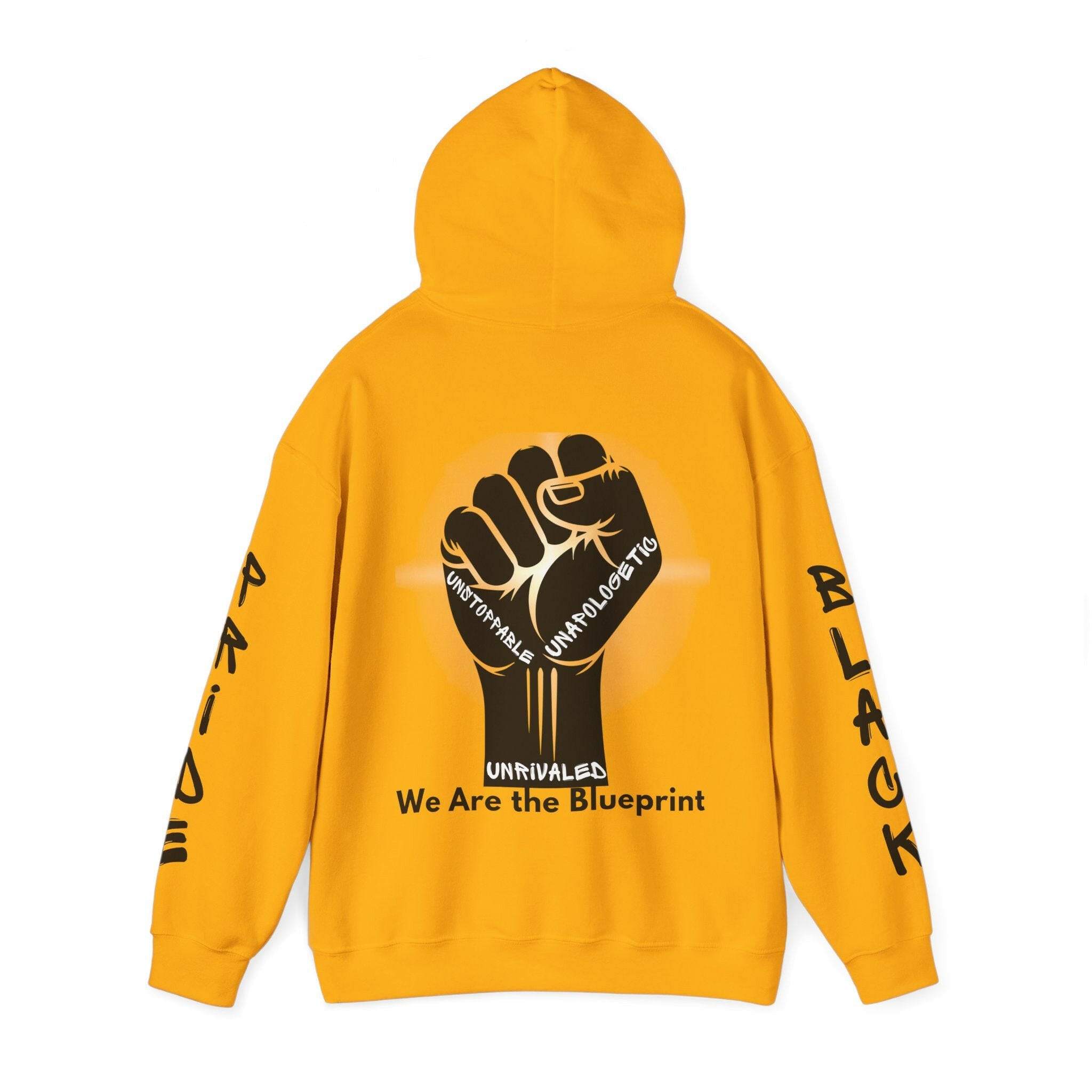 'We Are the Blueprint' Men's Hoodie - MKCM Modern Designs