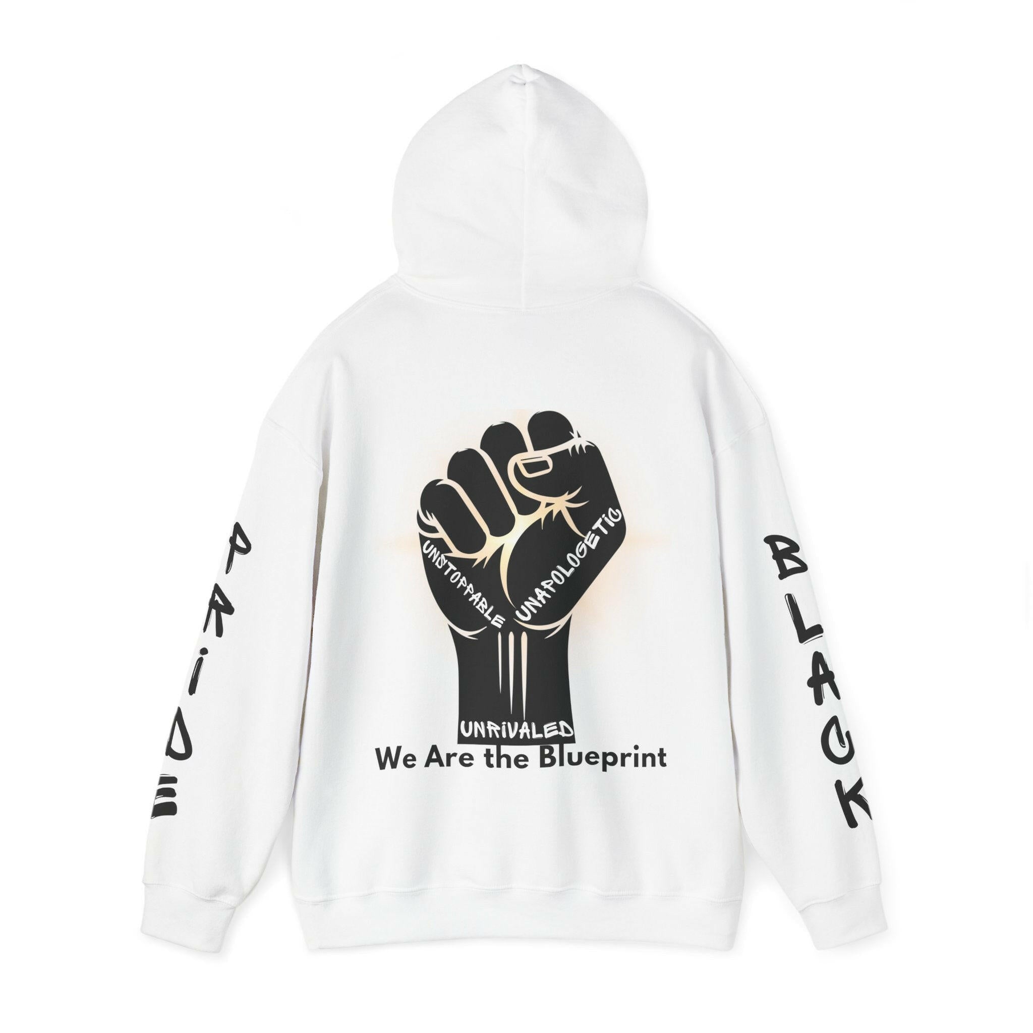 'We Are the Blueprint' Men's Hoodie - MKCM Modern Designs