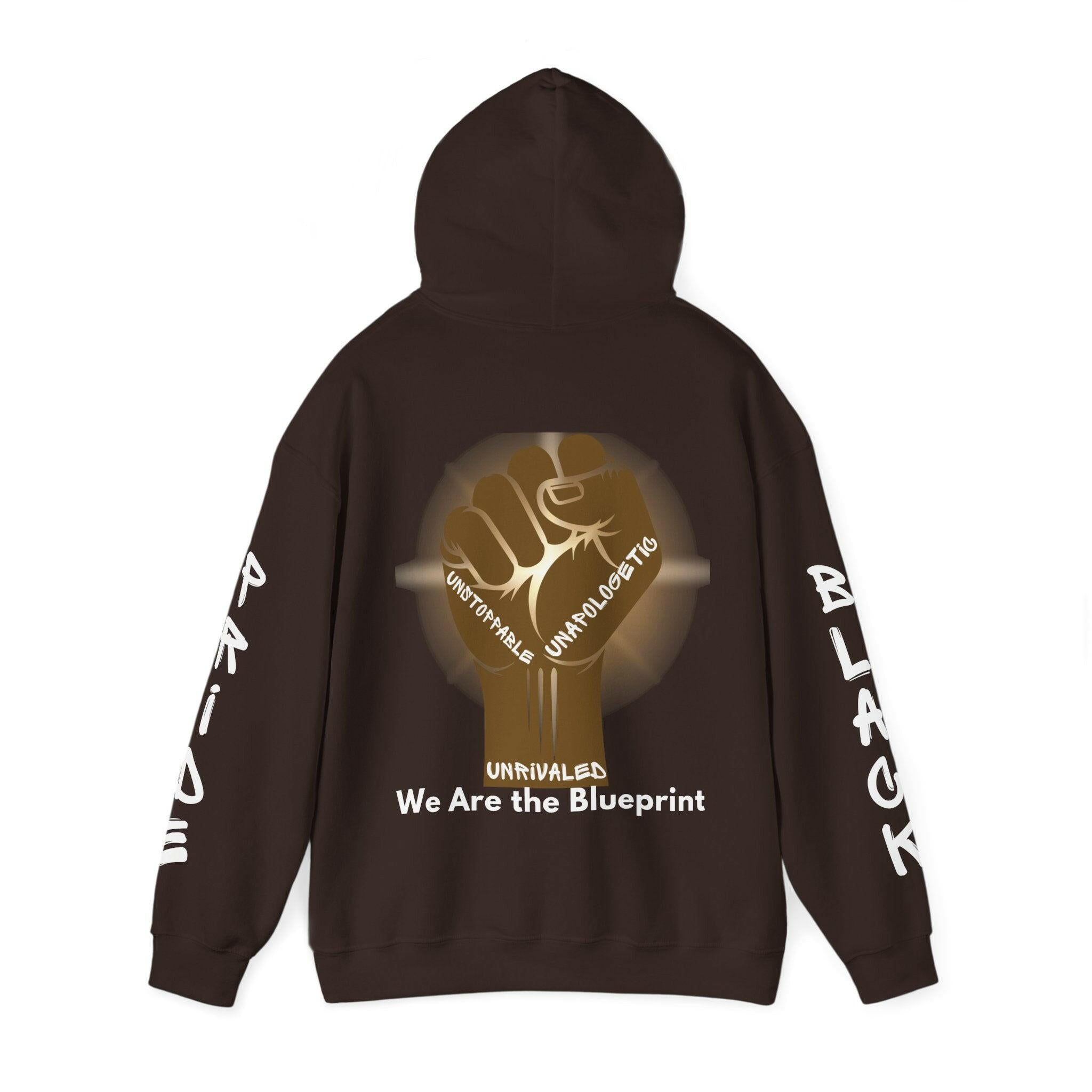 'We Are the Blueprint' Men's Hoodie - MKCM Modern Designs