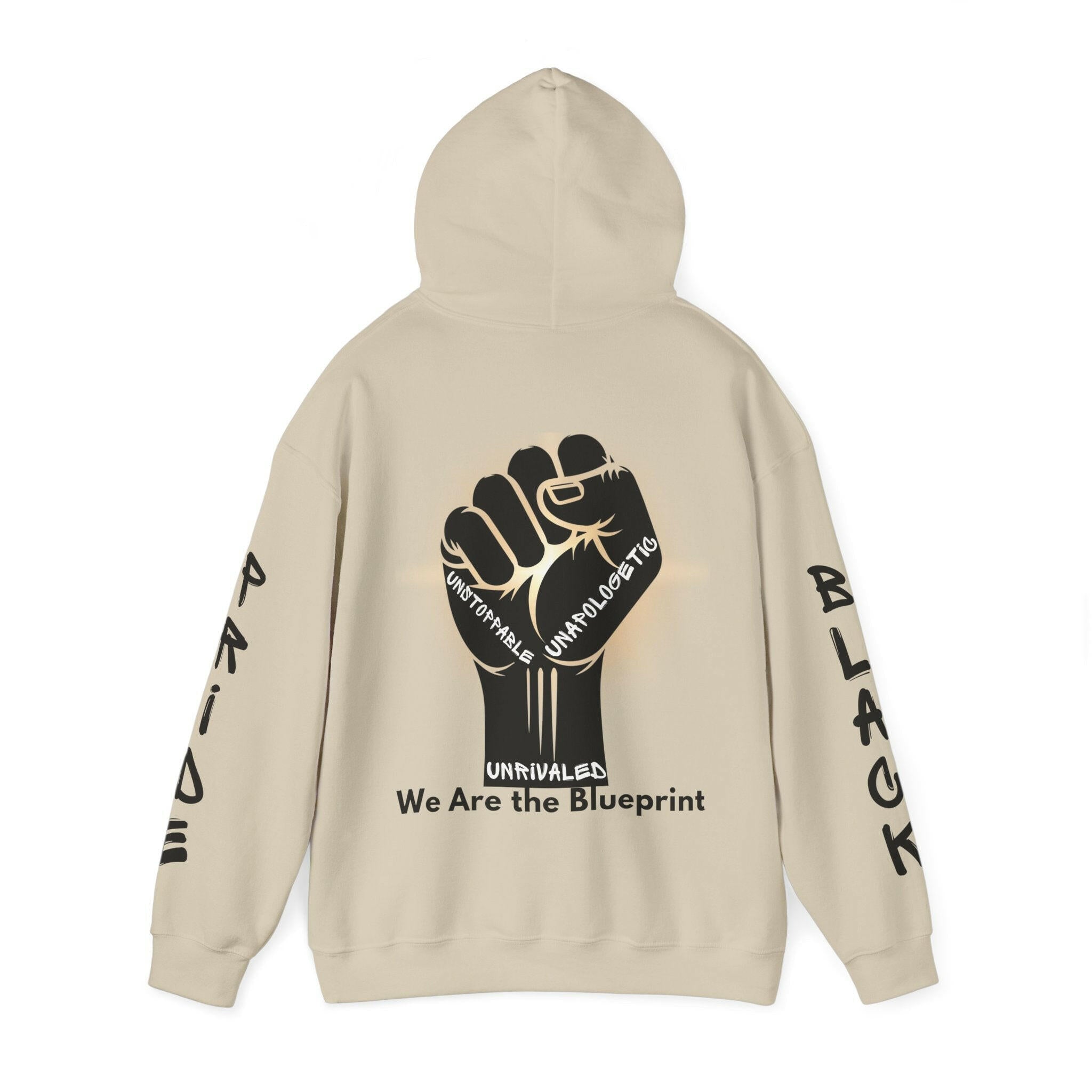 'We Are the Blueprint' Men's Hoodie - MKCM Modern Designs