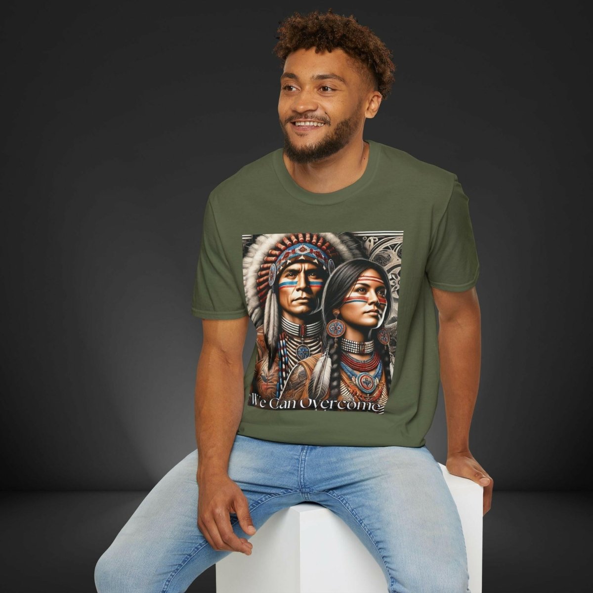 We Can Overcome Native American T-Shirt - MKCM Modern Designs