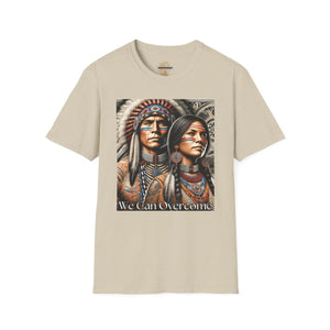 We Can Overcome Native American T-Shirt - MKCM Modern Designs