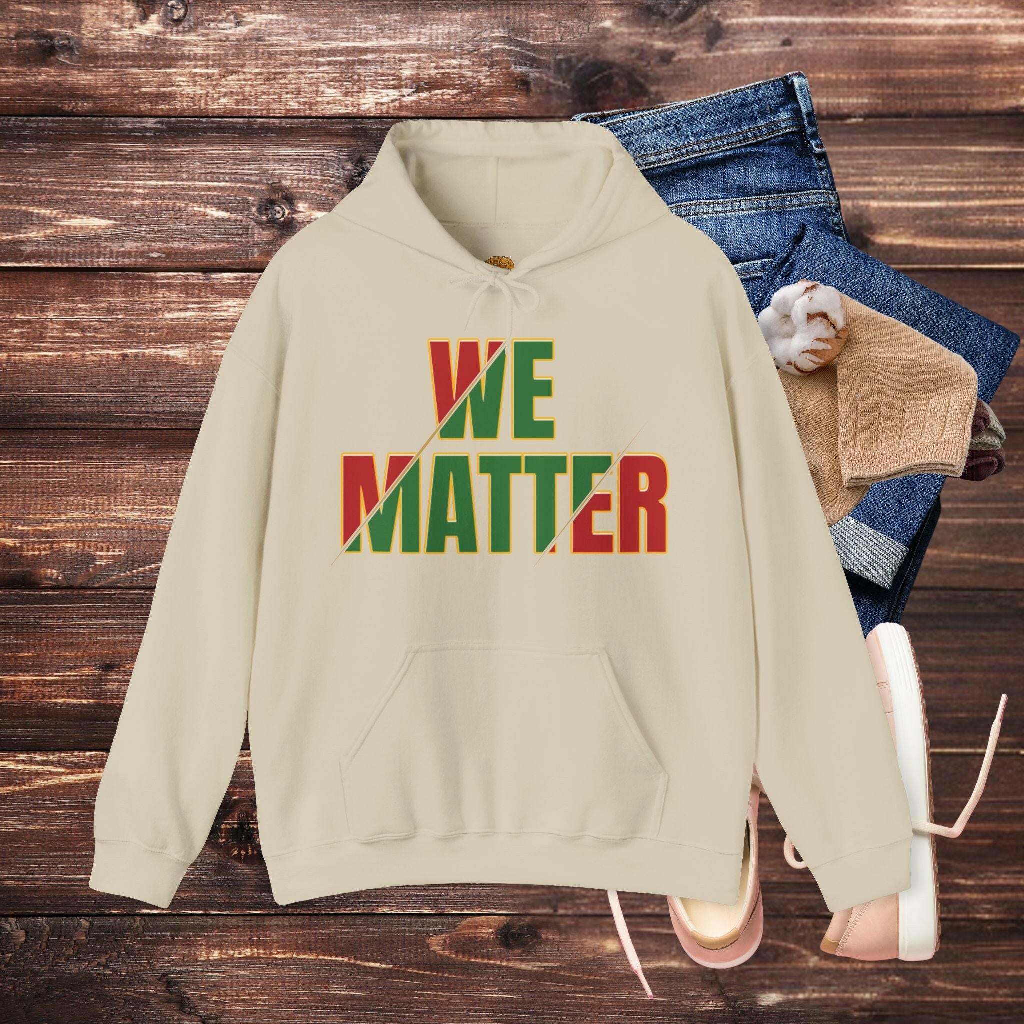 'We Matter' Men's Hoodie - MKCM Modern Designs