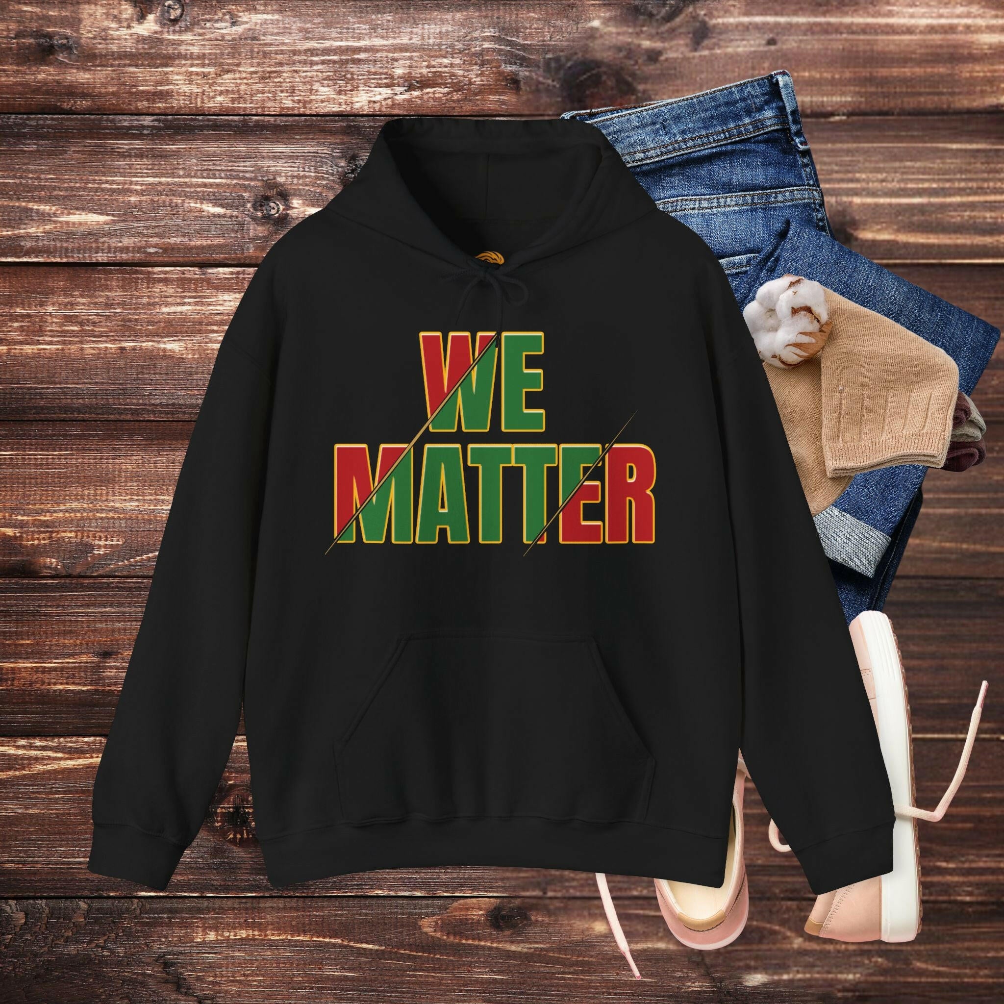 'We Matter' Men's Hoodie - MKCM Modern Designs