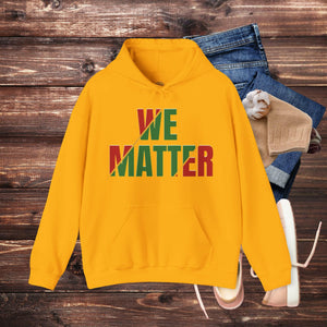 'We Matter' Men's Hoodie - MKCM Modern Designs