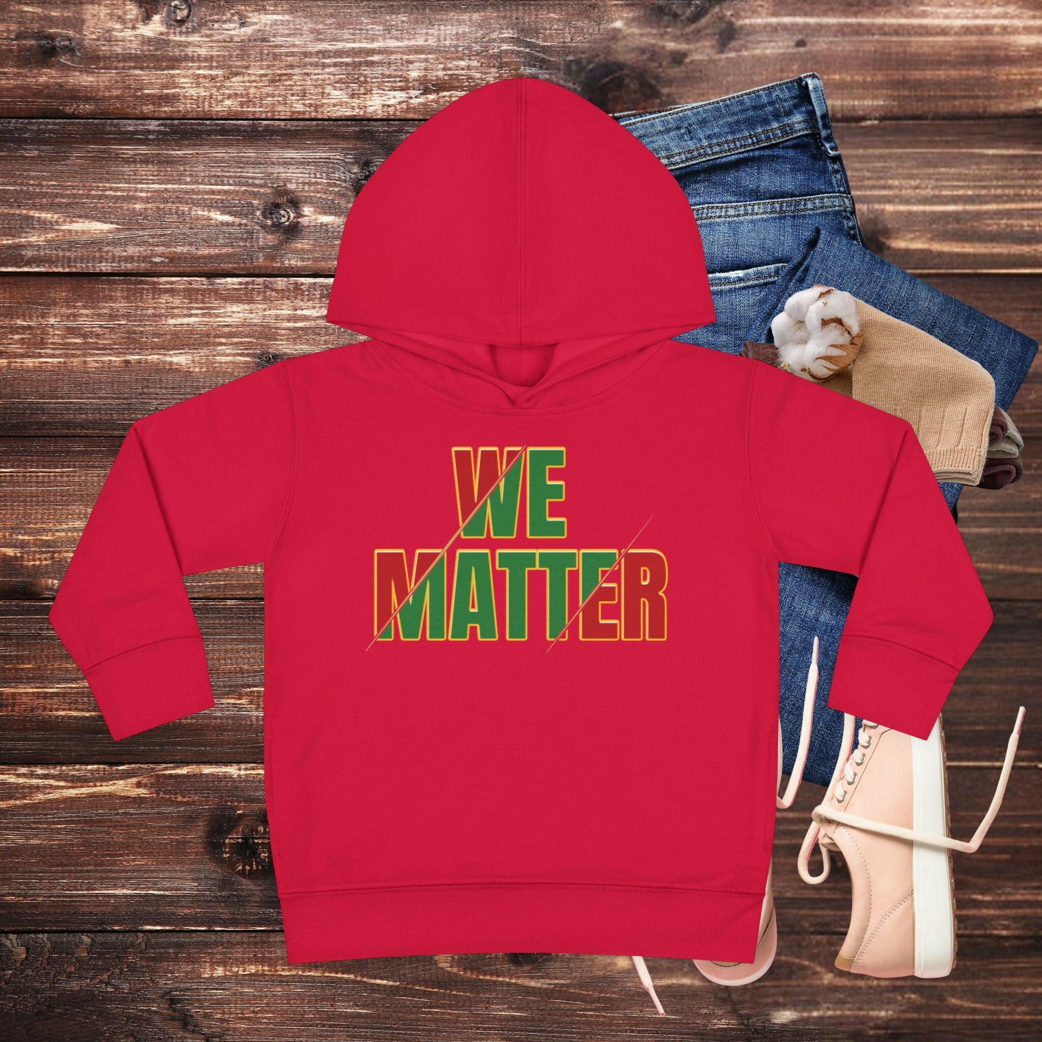 'We Matter' Toddler Hoodie - MKCM Modern Designs