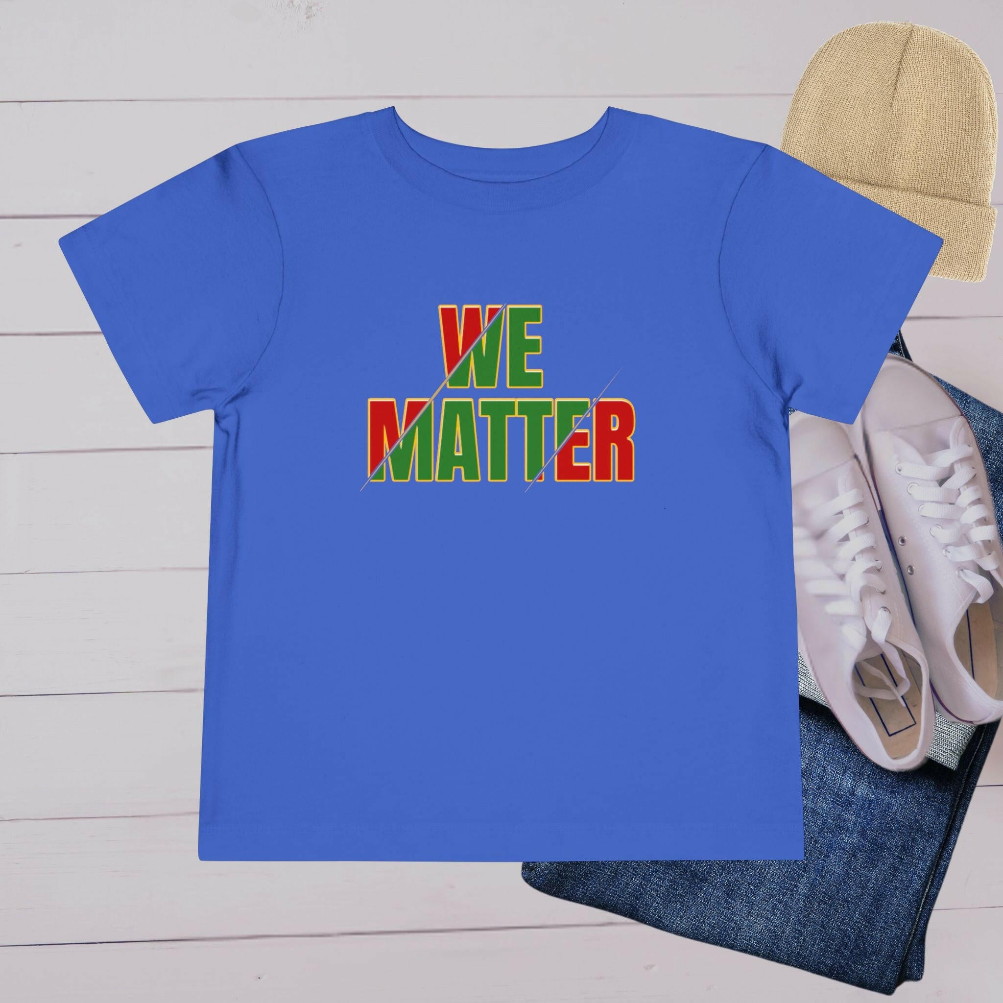 'We Matter’ Toddler Tee - MKCM Modern Designs