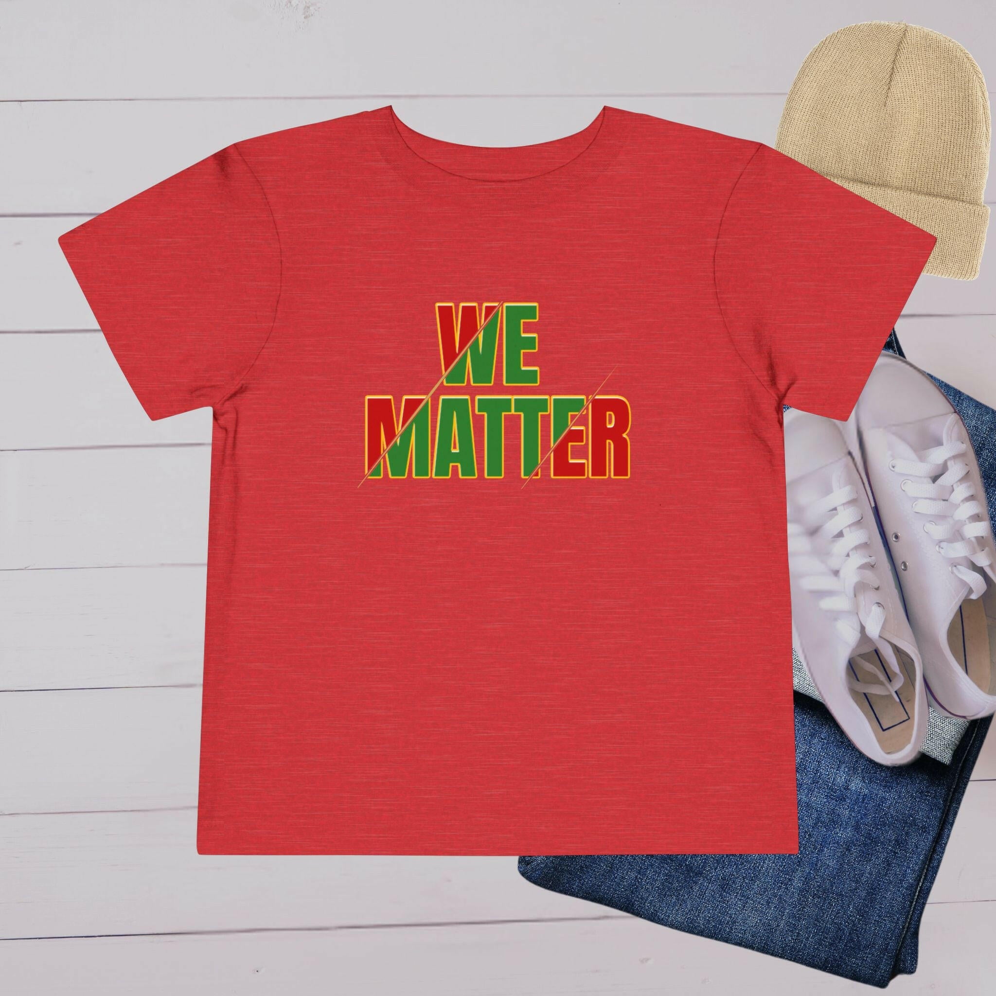 'We Matter’ Toddler Tee - MKCM Modern Designs